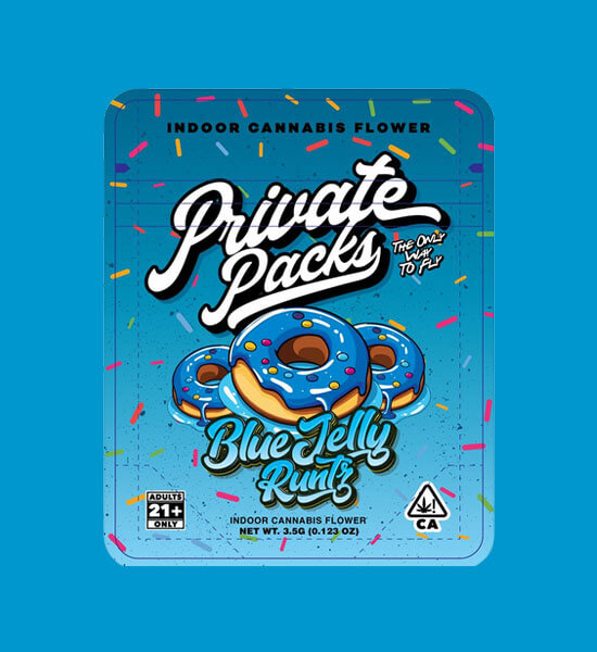 Blue Jelly Donut (H)